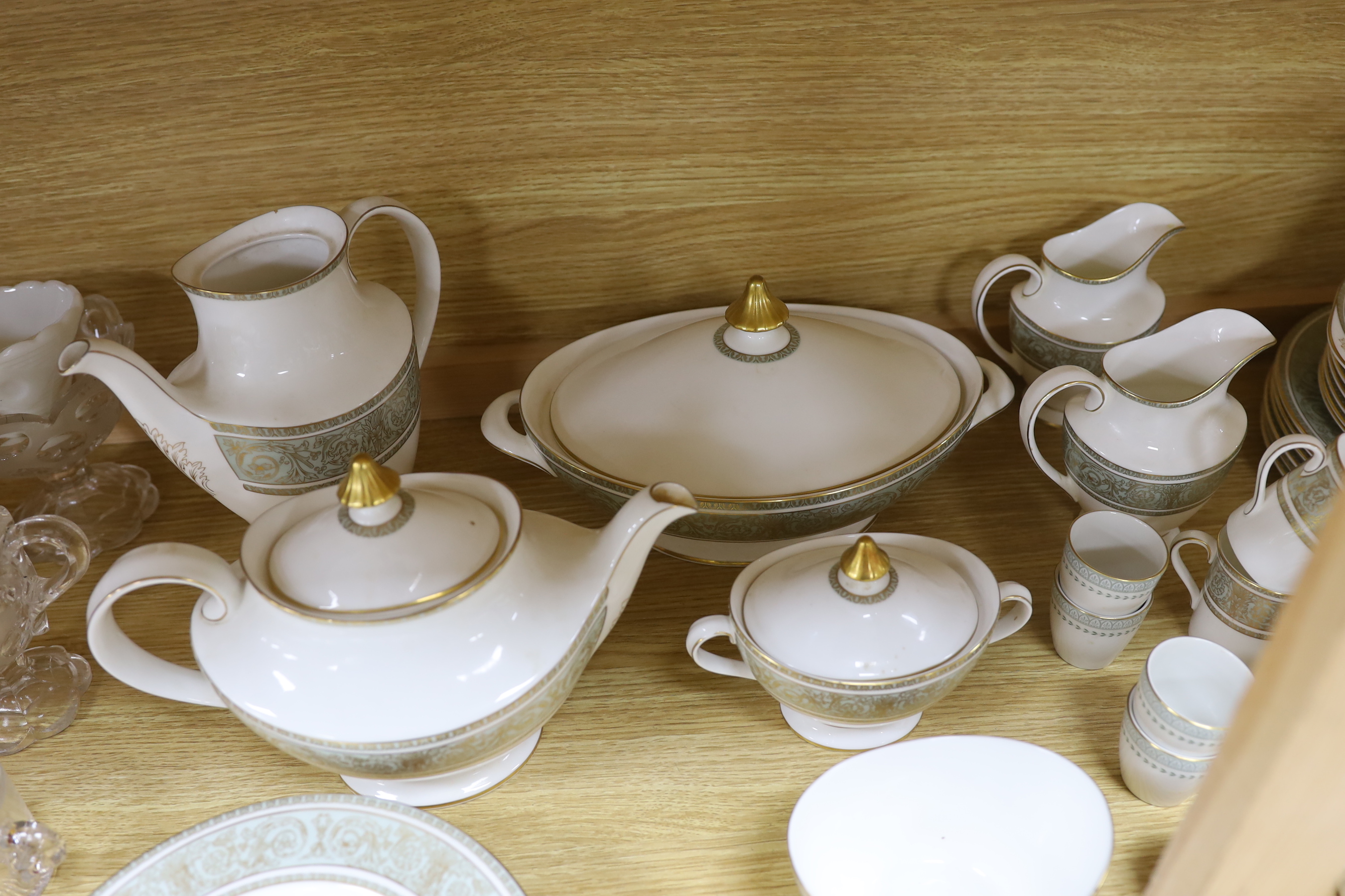 A quantity of Royal Doulton English Renaissance pattern dinner and tea wares